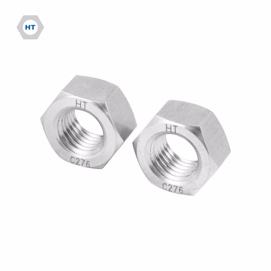 Duplex-Sechskantmutter, PAL-Mutter, Flanschmutter, schwere Sechskantmutter, Sechskantmutter, Rundmutter, Schlitzmutter, Hastelloy-Mutter, Inconel-Mutter, Incoloy-Mutter, 1.4529-Mutter