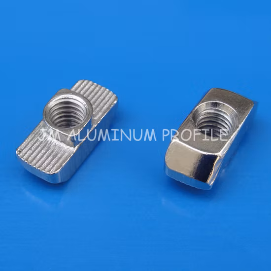 T-Muttern M4 M5 M6 M8 T-Schlitzmutter Hammerkopf-Befestigungsmutter