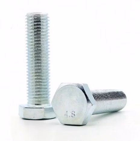 China-Fabriklieferant, hohe Qualität, Güteklasse 4,8, 8,8, 10,9, 12,9 HDG-Sechskantschraube und -mutter