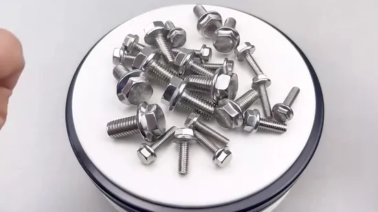 Hersteller von Befestigungselementen Edelstahl-Sechskantschraube A4